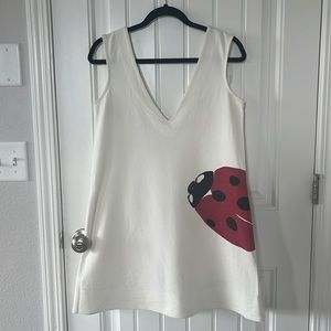 Super cute Diane Von Fistenberg ladybug dress.